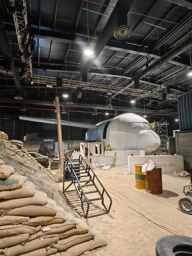 From concept to build — aircraft and terrain