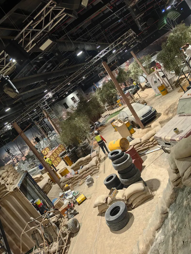 From concept to build — terrain and props