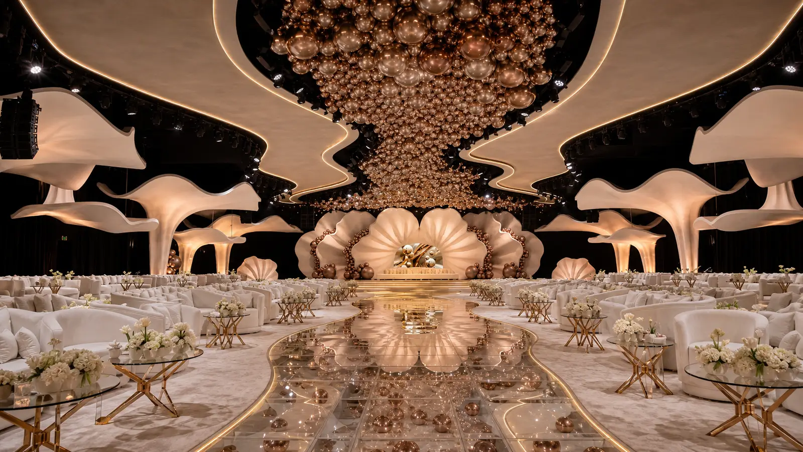 Full event environment — “Grandeur, given form”